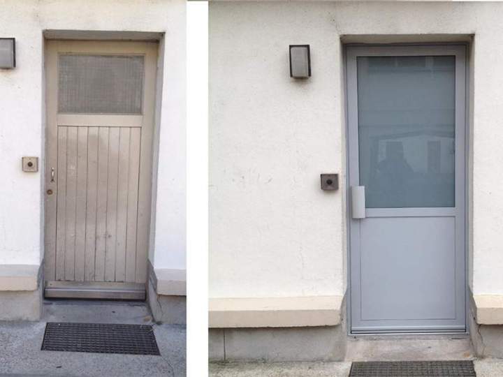 Pose de porte d'entrée Orléans