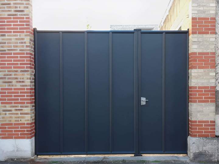 Portail en acier Orléans